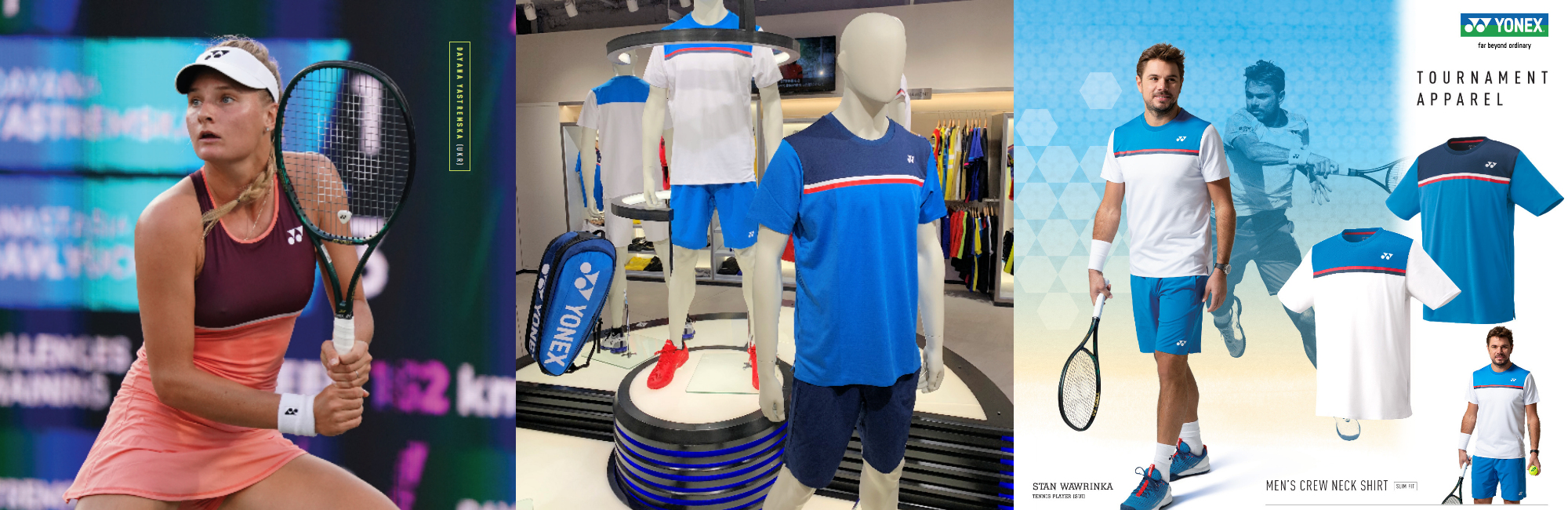 abbigliamento tennis yonex